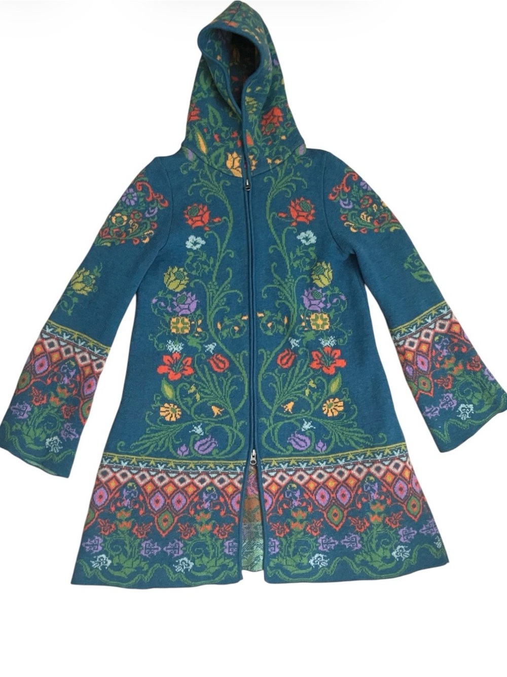 IVKO Wool Hooded Long Cardigan